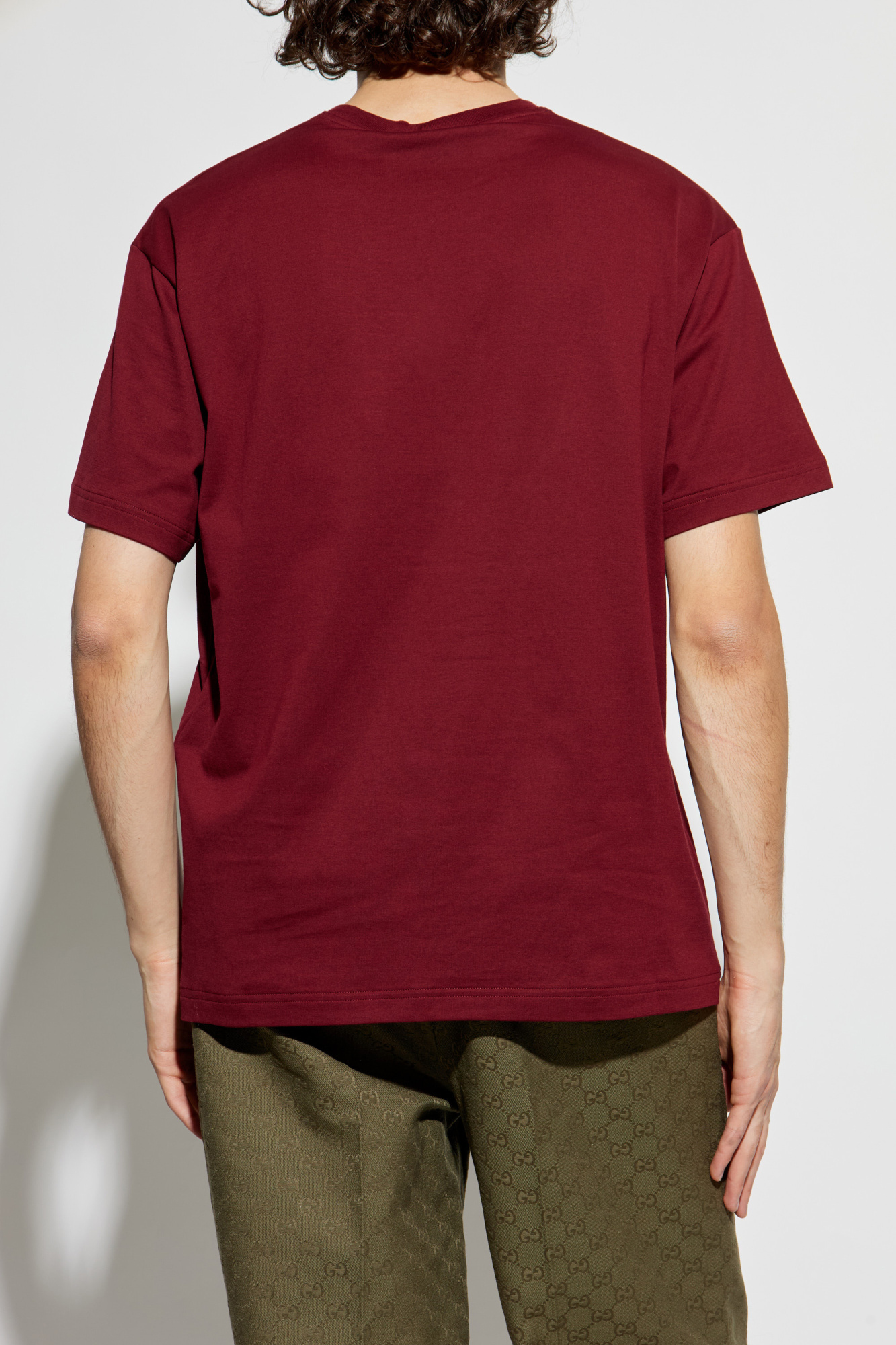 Gucci T-shirt with printed logo | Men's Clothing | Vitkac